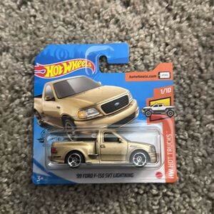 Hotwheels ford lightning short card